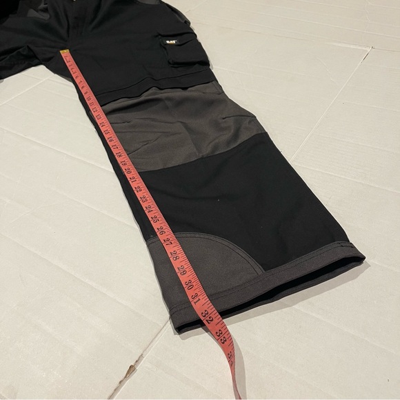 CAT Black Cargo Pants Men’s 36X32 Work Utility Durable Pockets - Picture 12 of 16
